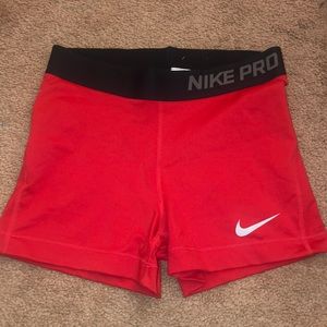Classic red Nike pros